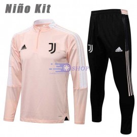 Sudadera De Entrenamiento Juventus 2021/2022 Niño Kit Rosa