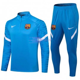 Sudadera De Entrenamiento Barcelona 2021/2022 Kit Azul