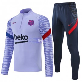 Sudadera De Entrenamiento Barcelona 2021/2022 Kit Púrpura