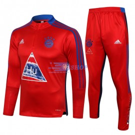 Sudadera de Entrenamiento Bayern Múnich 2021/2022 Kit Rojo/Azul Marino