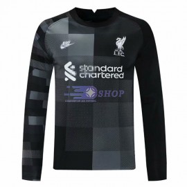 Camiseta De Portero Liverpool 2021/2022 ML Negro