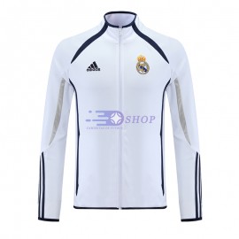 Chaqueta Real Madrid 2021/2022 Cuello Alto Blanco