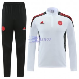 Sudadera De Entrenamiento Bayern Múnich Kit 2021/2022 Blanco