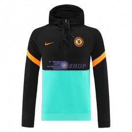 Sudadera De Entrenamiento Chelsea 2021/2022 Negro/Verde