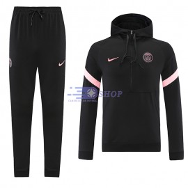 Sudadera De Entrenamiento PSG 2021/2022 Kit Negro Marca Rosa