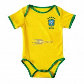 Camiseta Brasil 1ª Equipación 2020 Baby