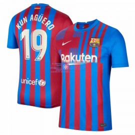 Camiseta Barcelona 1ª Equipación 2021/2022 Kun Agüero 19