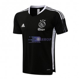 Camiseta De Entrenamiento Ajax de Ámsterdam 2021/2022 Negro/Blanco