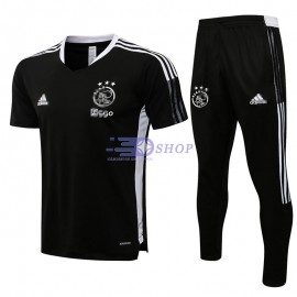 Camiseta De Entrenamiento Ajax de Ámsterdam 2021/2022 Kit Negro/Blanco