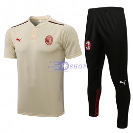 Polo AC Milan 2021/2022 Kit Beige