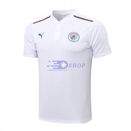 Polo Manchester City 2021/2022 Blanco