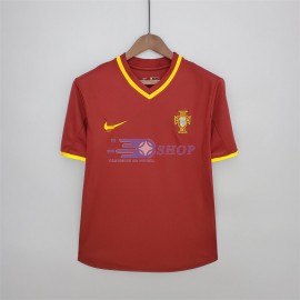 Camiseta Portugal 1ª Equipación Retro 2000