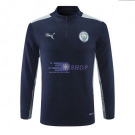 Sudadera De Entrenamiento Manchester City 2021/2022 Negro/Blanco