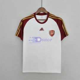 Camiseta de Entrenamiento Arsenal 2022/2023 Blanco/Rojo