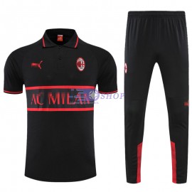 Polo AC Milan 2022/2023 Kit Negro