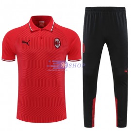 Polo AC Milan 2022/2023 Kit Rojo