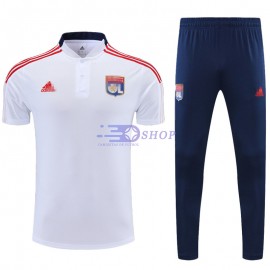 Polo Olympique Lyon 2022/2023 Kit Blanco