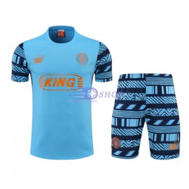 Camiseta de Entrenamiento Manchester City 2022/2023 Kit Azul