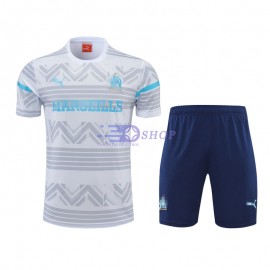 Camiseta de Entrenamiento Olympique Marsella 2022/2023 Kit Blanco/Gris