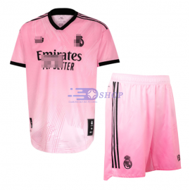 Camiseta de Portero Real Madrid 2021/2022 Rosa Niño Kit