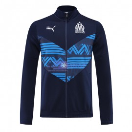 Chaqueta Olympique Marsella 2022/2023 Azul Marino