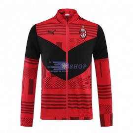 Chaqueta AC Mlian 2022/2023 Rojo/Negro