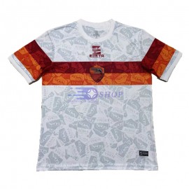 Camiseta AS Roma 2022/2023 Blanco/Gris