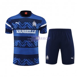 Camiseta de Entrenamiento Olympique Marsella 2022/2023 Kit Azul Oscuro