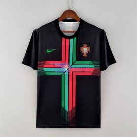 Camiseta Portugal 2022 Negro