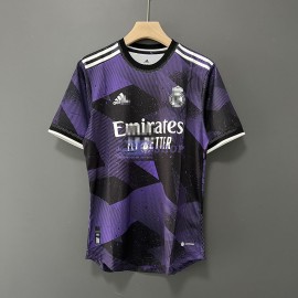 Camiseta Real Madrid Especial Edición 2022/2023 Púrpura/Negro (EDICIÓN JUGADOR)