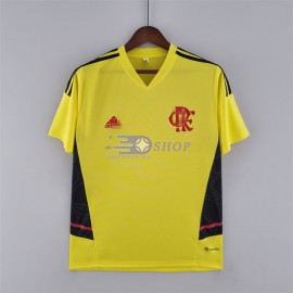 Camiseta De Entrenamiento Flamengo 2022/2023 Amarillo/Negro