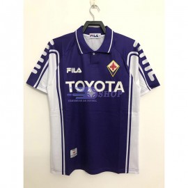 Camiseta Fiorentina 1ª Equipación Retro 99/00