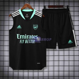 Camiseta de Entrenamiento Arsenal Sin Mangas 2022/2023 Kit Negro