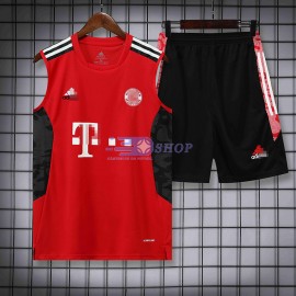 Camiseta de Entrenamiento Bayern Múnich Sin Mangas 2022/2023 Kit Rojo