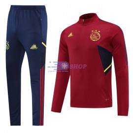 Sudadera De Entrenamiento Ajax de Ámsterdam 2022/2023 Kit Rojo