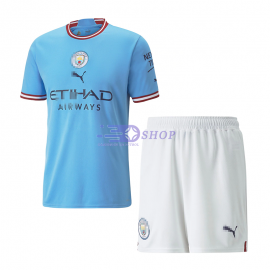 Camiseta Manchester City 1ª Equipación 2022/2023 Niño Kit