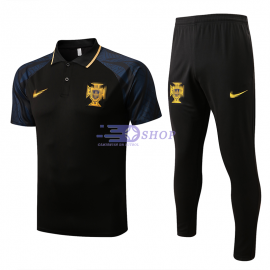 Polo Portugal 2022 Kit Negro