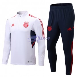 Sudadera De Entrenamiento Bayern Múnich 2022/2023 Kit Blanco