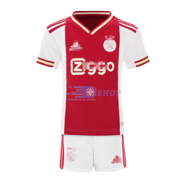 Camiseta Ajax de Ámsterdam 1ª Equipación 2022/2023 Niño Kit