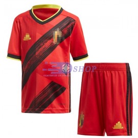 Camiseta Bélgica Equipación 2020 Eurocopa Niño Kit