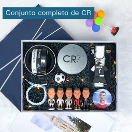 Conjunto Completo de Muñeco Regalo Fútbol Messi/Cristiano Ronaldo/Neymar 